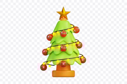 Preview: Decorated Christmas Tree