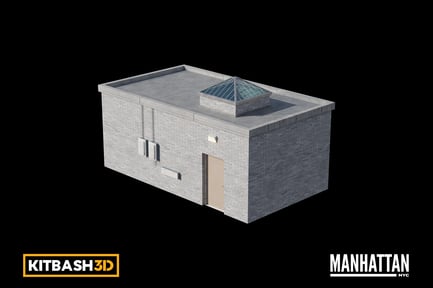 Kitbash: Manhattan - Rooftop Entrance B
