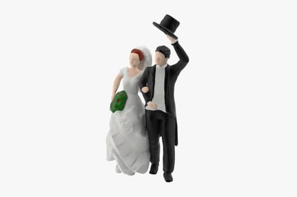 Preview: Miniature Wedding Couple Figurine