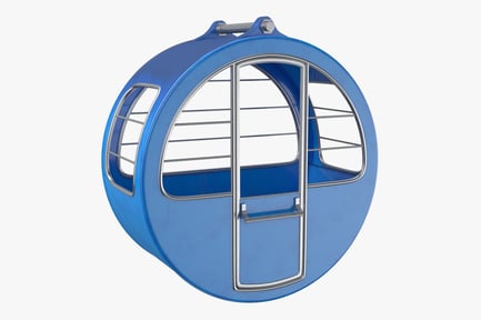 Blue Ferris Wheel Gondola
