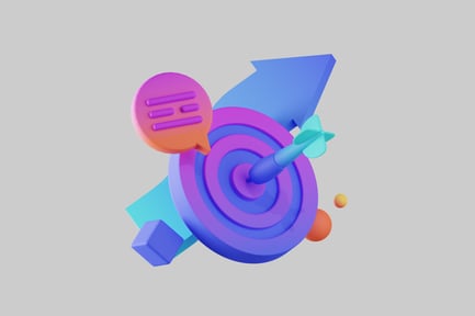 Preview: Abstract target with arrow design