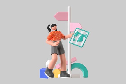 Vista previa: Personaje de Lost Tourist Girl