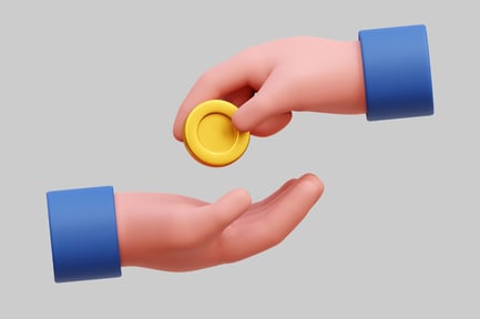 Preview: Give And Receive Money With Golden Coin