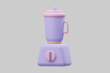 Preview: Pastel purple blender appliance