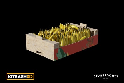 Preview: Kitbash: Storefronts - Box of Bananas
