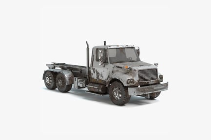 Preview: Worn & Abandoned Commercial Truck