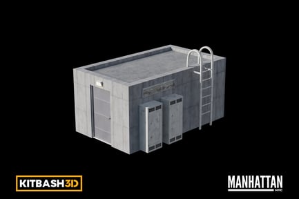 Preview: Kitbash: Manhattan - Rooftop Entrance A