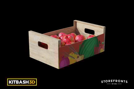Kitbash: Storefronts - Apple Box