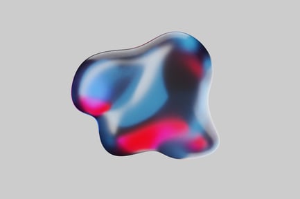 Preview: Iridescent fluid shape