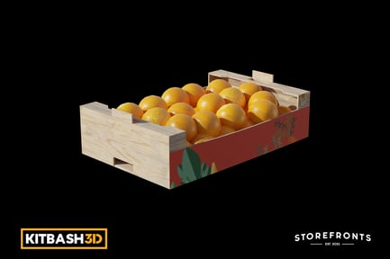 Preview: Kitbash: Storefronts - Box of Oranges